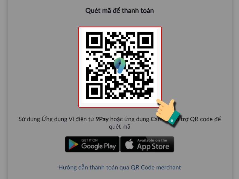 Qu&eacute;t m&atilde; QR để thanh to&aacute;n