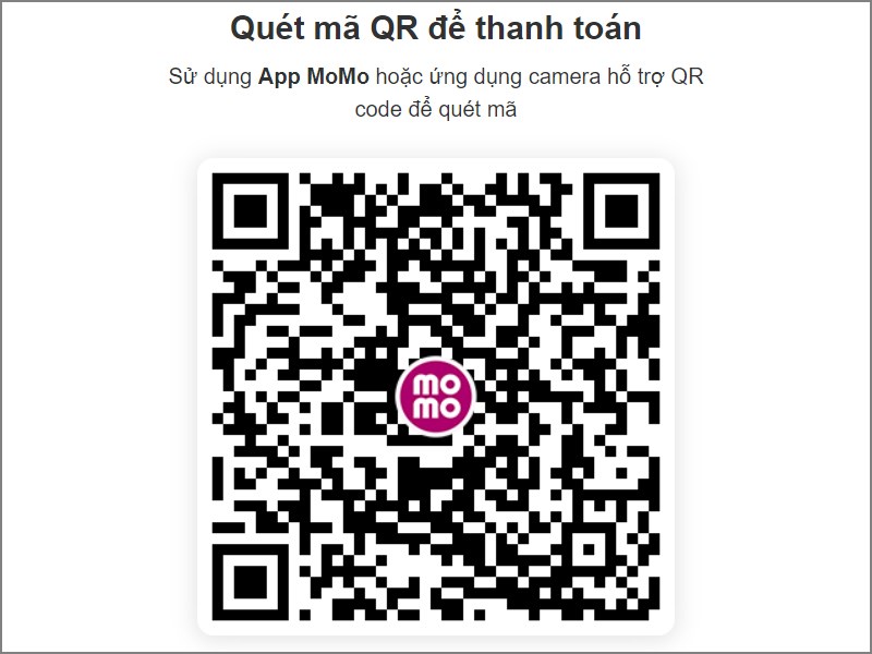 Qu&eacute;t m&atilde; QR để thanh to&aacute;n