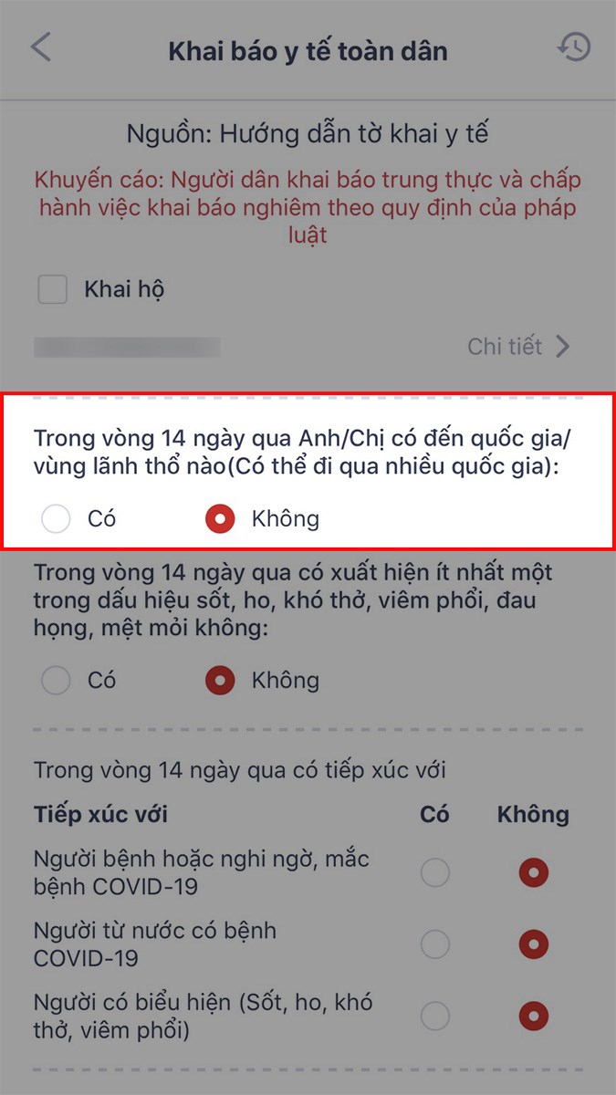 Trả lời Có hoặc Không