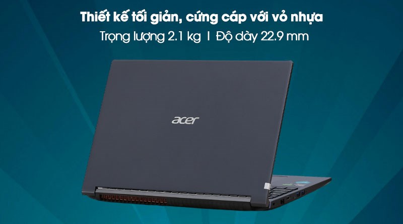 Laptop Acer Aspire 7 A715 42G R4ST R5 5500U/8GB/256GB/4GB GTX1650/Win10