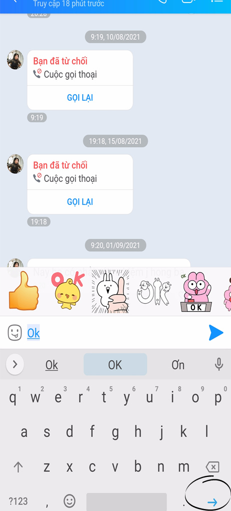 Nhấn Enter tr&ecirc;n b&agrave;n ph&iacute;m để xuống d&ograve;ng