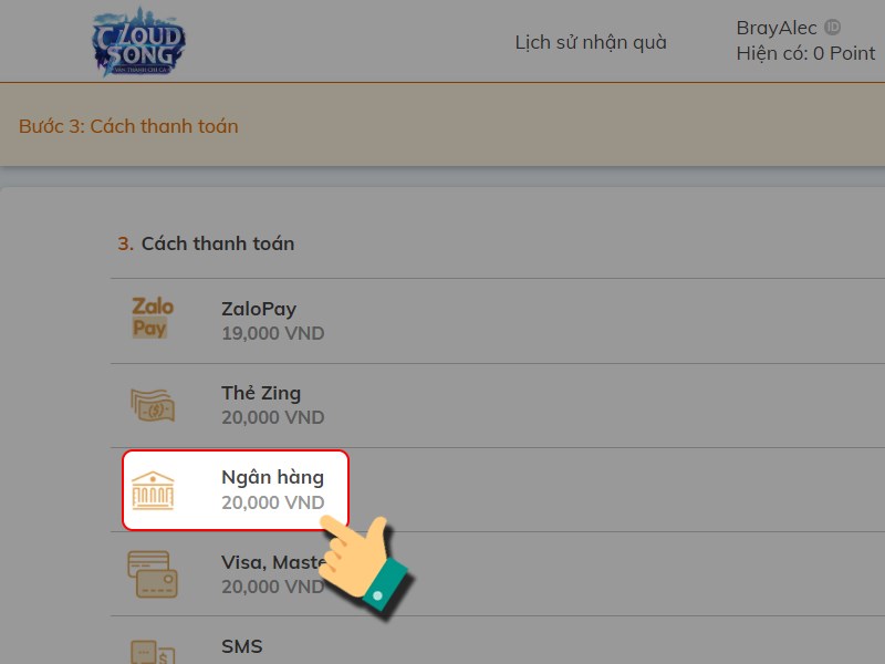 Thanh to&aacute;n bằng ng&acirc;n h&agrave;ng