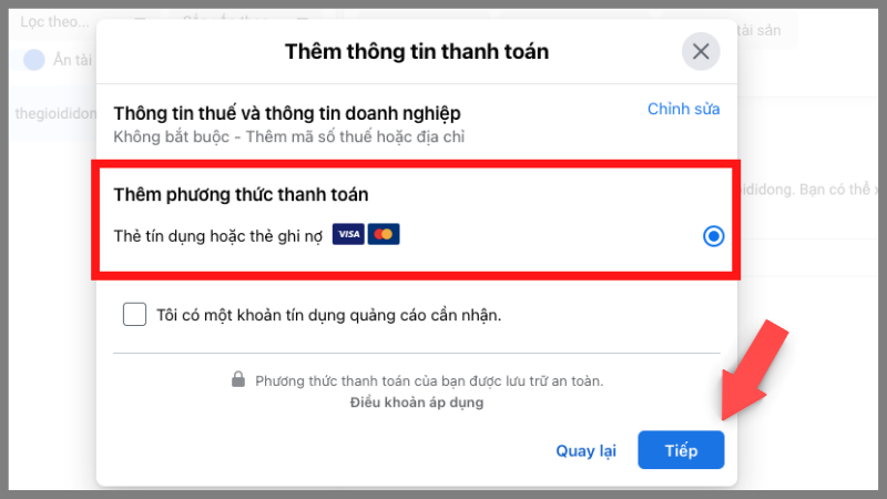 Tạo quảng cáo doanh nghiệp trên facebook