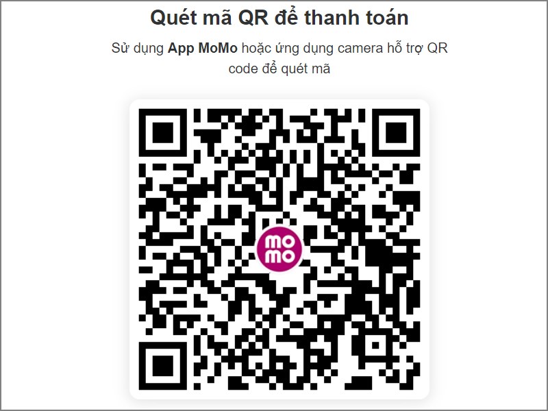 Qu&eacute;t m&atilde; QR để thanh to&aacute;n