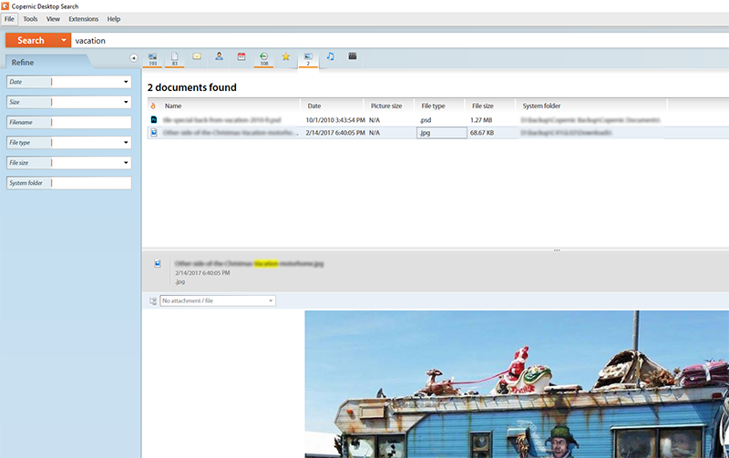 Copernic Desktop Search