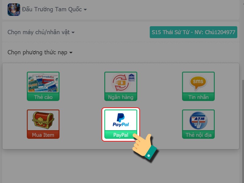 Thanh to&aacute;n bằng PayPal