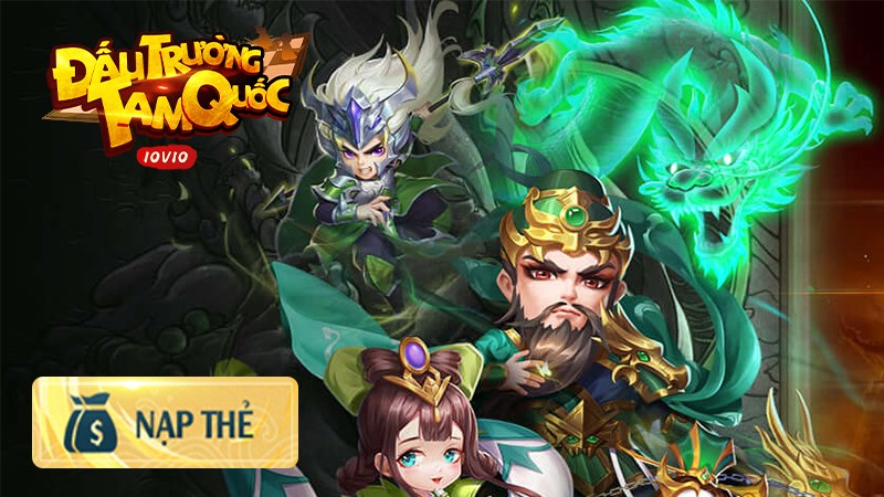 C&aacute;ch nạp game Đấu Trường Tam Quốc VTC