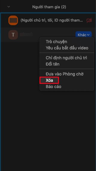 Chọn X&oacute;a