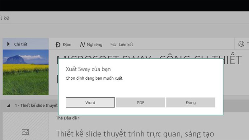 Biến Word, PDF, PowerPoint  th&agrave;nh slide tr&igrave;nh chiếu