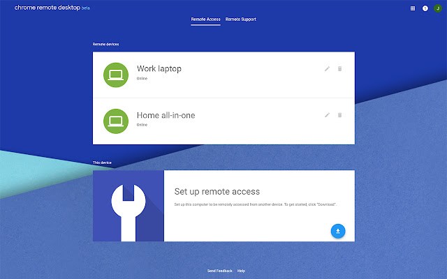 Chrome Remote Desktop giúp bạn điều khiển máy tính từ xa