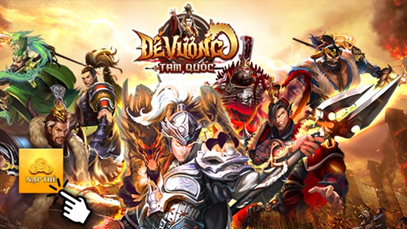 Nạp thẻ Đế Vương Tam Quốc