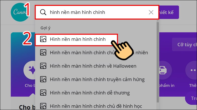 Cách tạo hình nền máy tính bằng Canva theo phong cách riêng