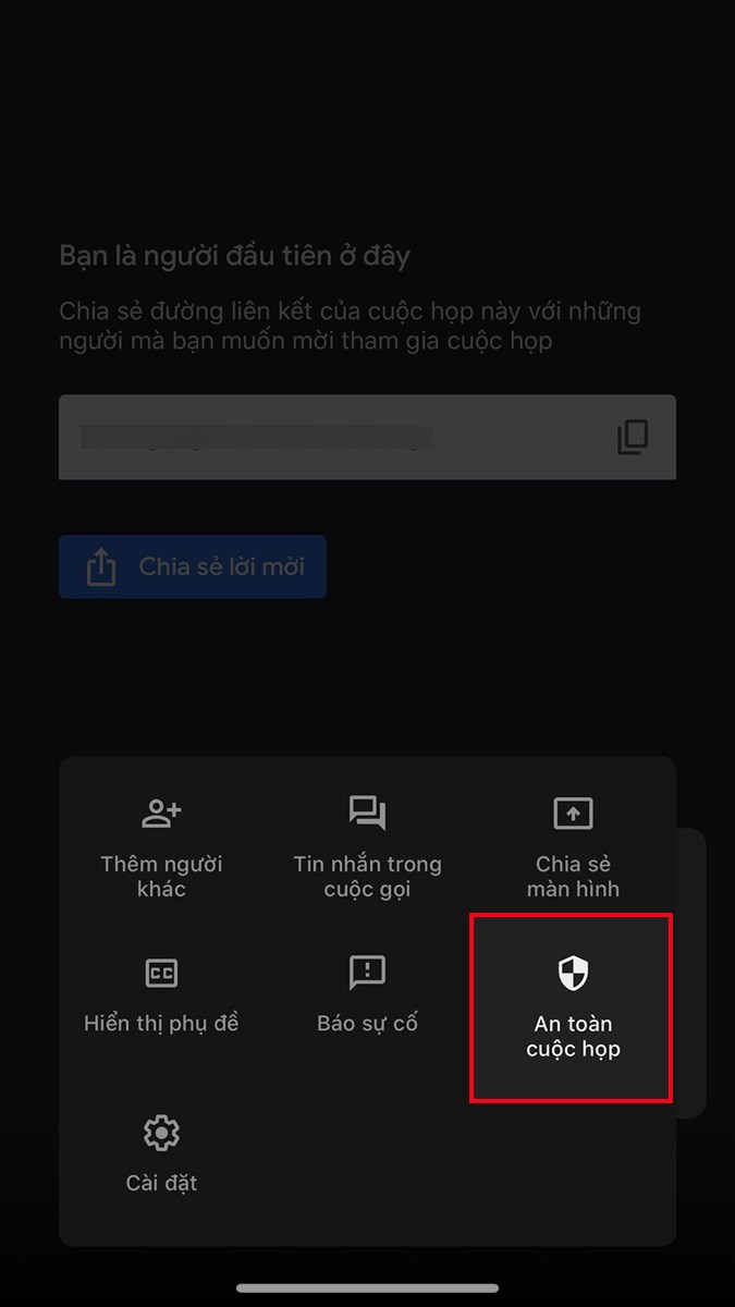 Chọn An toàn cuộc họp