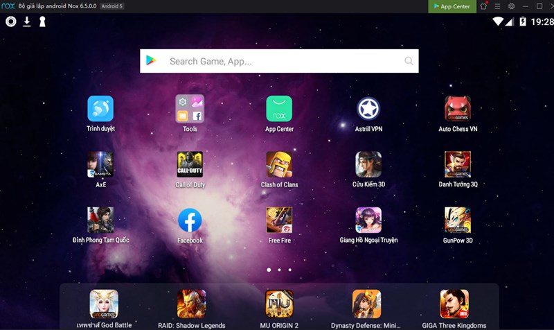 NoxPlayer: Phần mềm giả lập Android trên MacBook