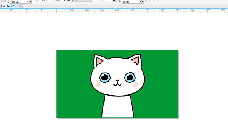 Kết quả sau khi đổi m&agrave;u nền cho h&igrave;nh