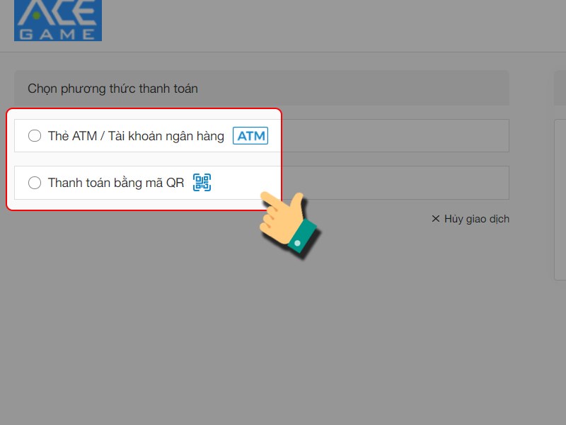 Chọn tiếp phương thức thanh to&aacute;n