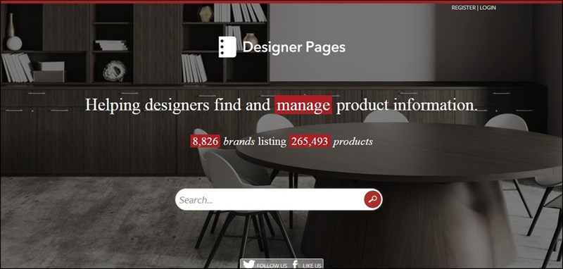 Designer Pages: Trang web kiến trúc nước ngoài