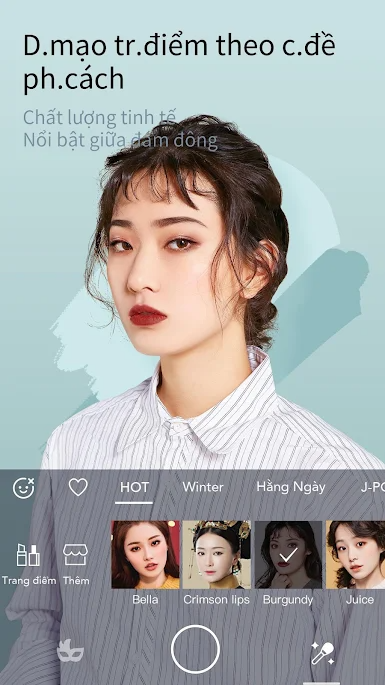 MakeupPlus: App chỉnh mắt to, chỉnh sửa ảnh selfie