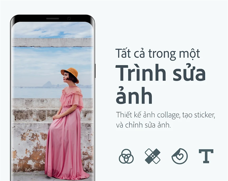 Adobe Photoshop Express: App chỉnh ảnh chân dung đẹp