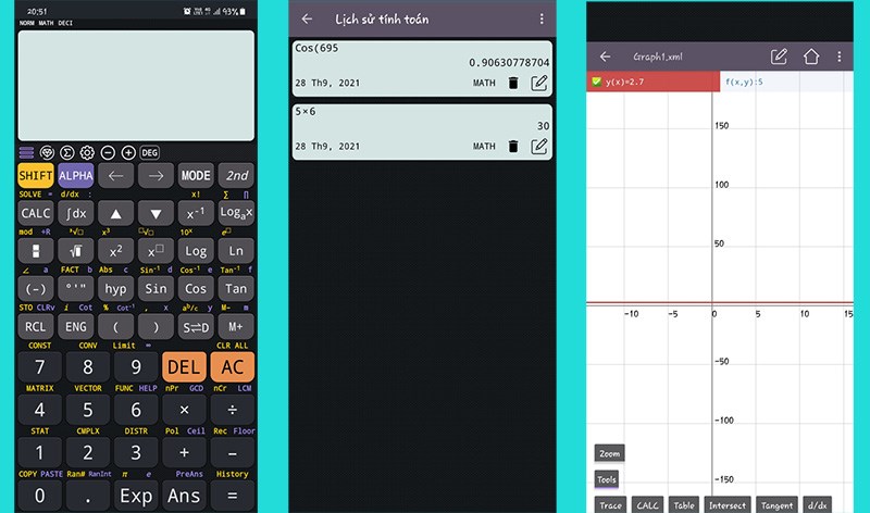 NCalc Scientific Calculator - App máy tính Casio cho iOS