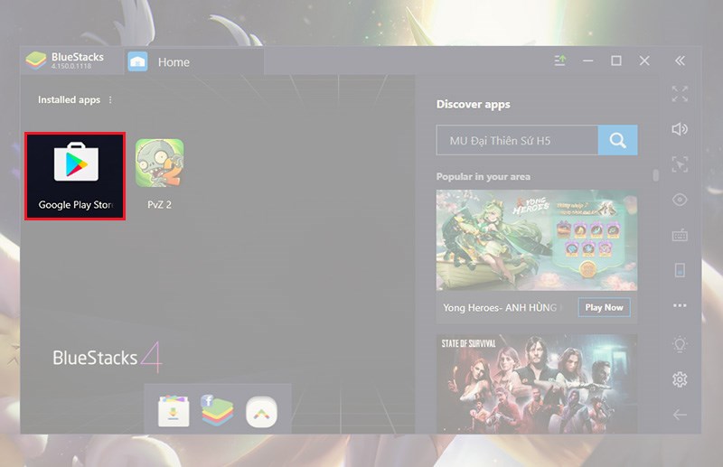 mở Google Play Store để đăng nhập mở Google Play Store để đăng nhập