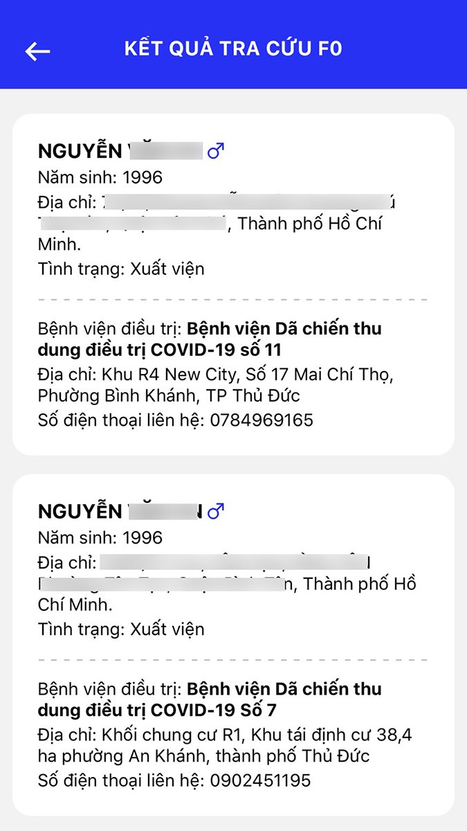 Kết quả sau khi tra cứu Kết quả sau khi tra cứu
