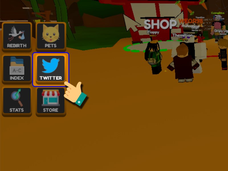 Nhấn v&agrave;o mục nhập code như ảnh