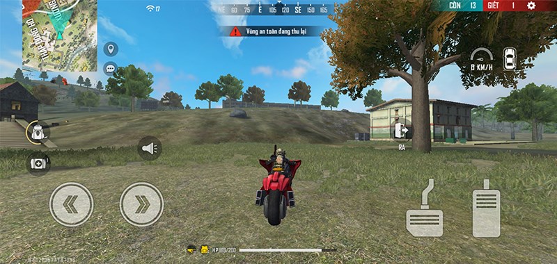 Giao diện Free Fire Max trên Android