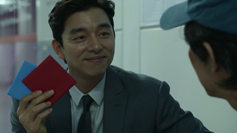 Gong Yoo trong phim Trò chơi con mực