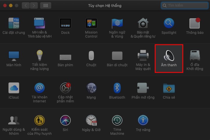 Chọn Âm thanh Chọn Âm thanh