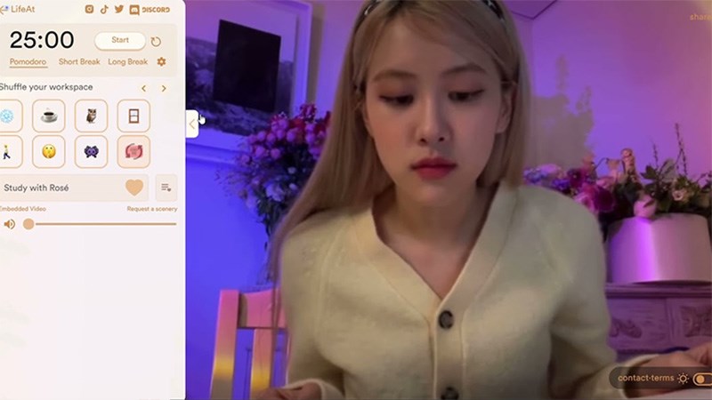 Cách sử dụng LifeAt.io để học cùng idol Rosé, BTS,... cực dễ