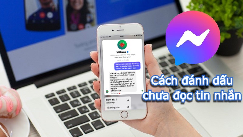 Cách đánh dấu chưa đọc tin nhắn trên Messenger