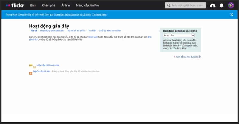 Lịch sử hoạt động của ch&iacute;nh m&igrave;nh