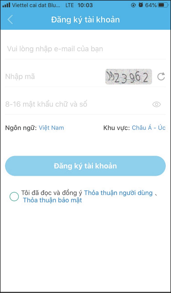 C&aacute;c tạo t&agrave;i khoản