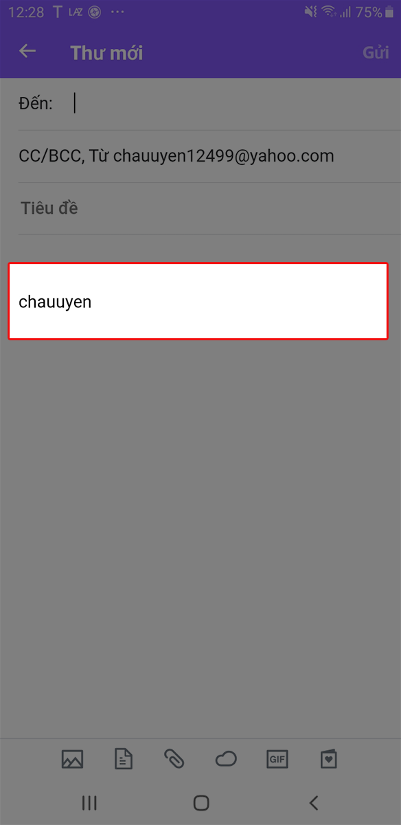 Nếu chữ k&yacute; hiện l&ecirc;n ở cuối thư th&igrave; bạn đ&atilde; tạo th&agrave;nh c&ocirc;ng chữ k&yacute; trong Yahoo mail 