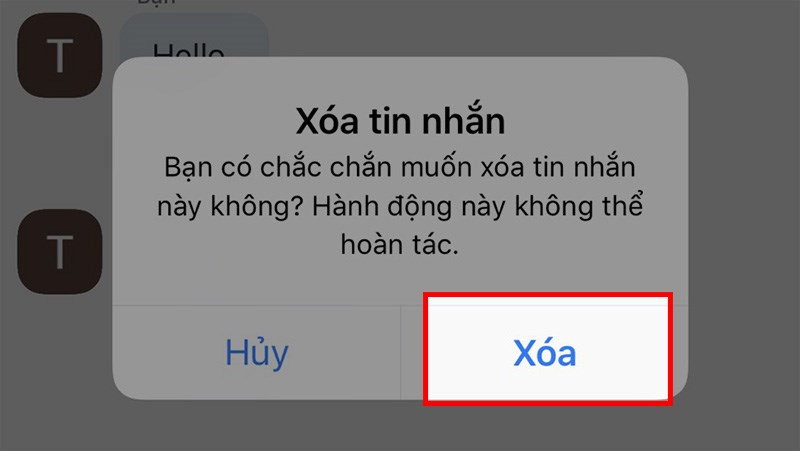 Chọn X&oacute;a