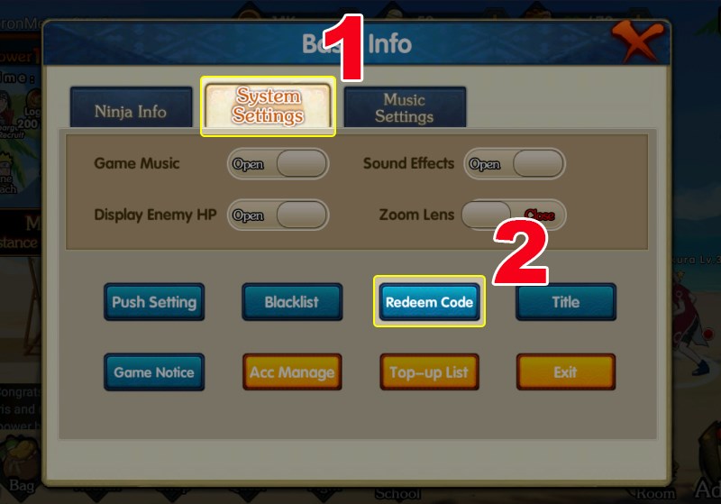 V&agrave;o redeem code