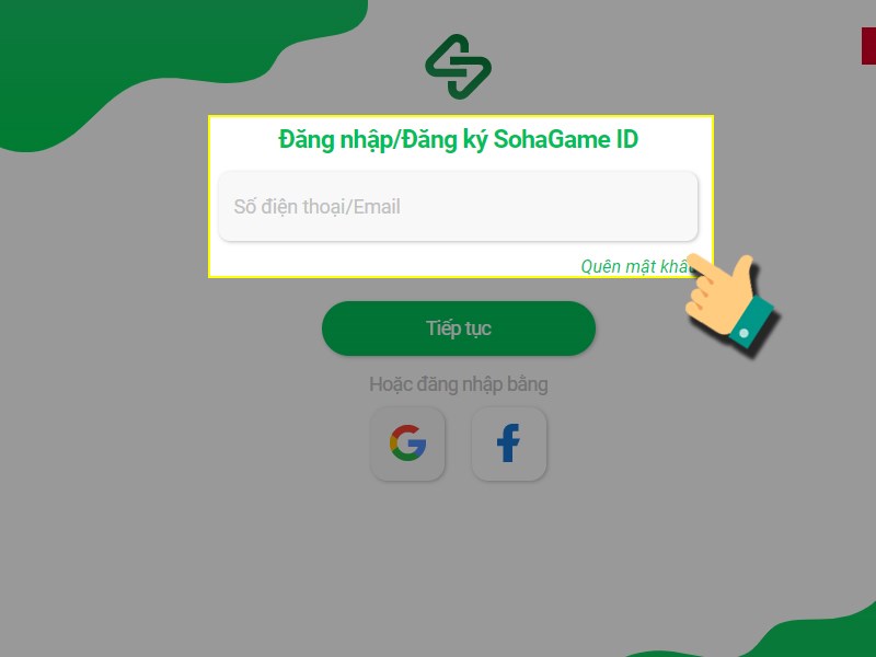 Đăng nhập tài khoản game Đăng nhập tài khoản game