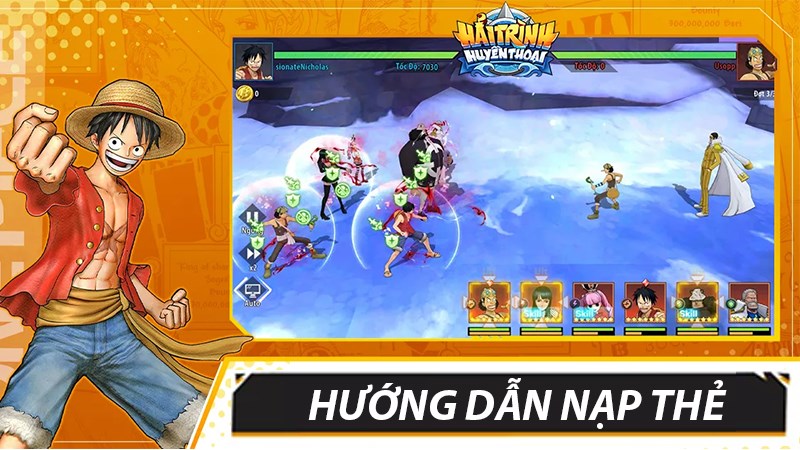 C&aacute;ch nạp Hải Tr&igrave;nh Huyền Thoại