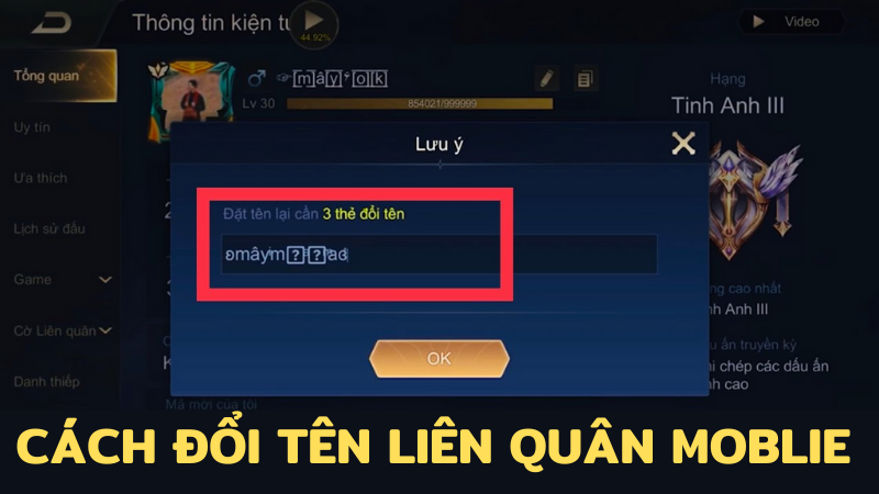 Tạo ngay cho mình Tên Liên Quân đẹp &nbsp;Có áp dụng trong game Liên Quân