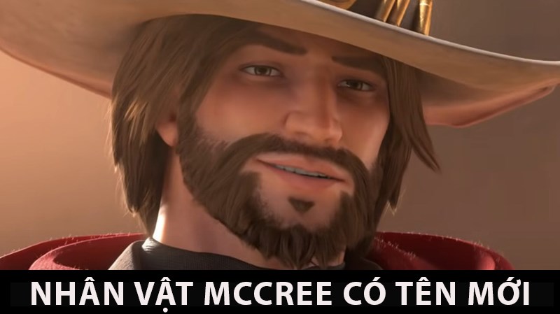 Nhân vật Mccreee sẽ có tên mới Nhân vật Mccreee sẽ có tên mới