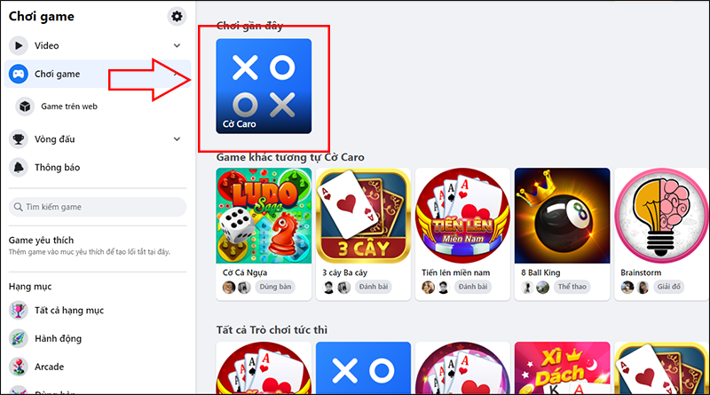 Chơi game cùng bạn bè trên Facebook dễ dàng như thế nào Chon-game-bat-ky-800x445