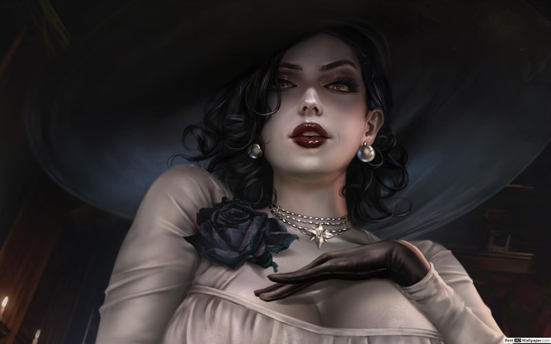 Vẻ đẹp quyến rũ của Alcina Dimitrescu 