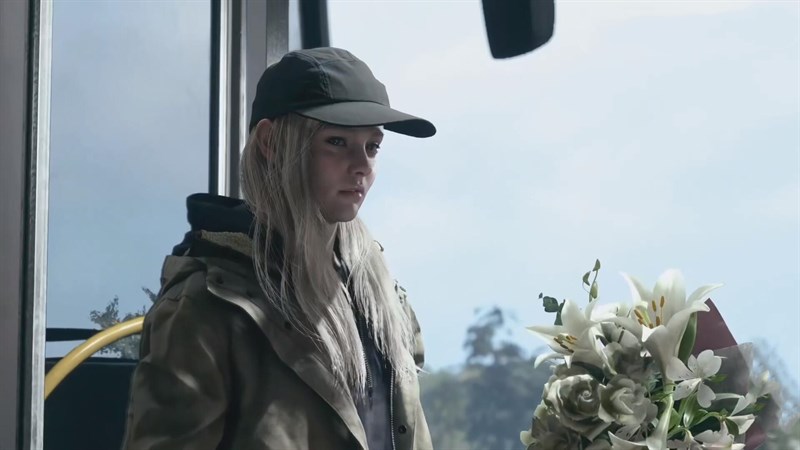 Rose đến thăm mộ cha