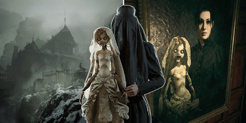 Ch&acirc;n dung Donna Beneviento c&ugrave;ng con rối 