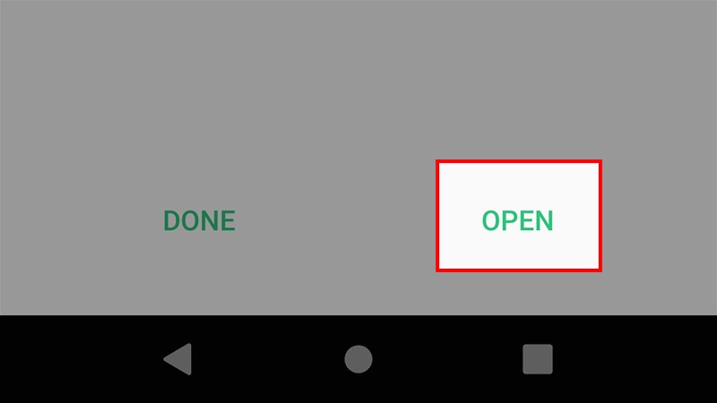 Sau khi cài đặt xong > Nhấn Open để mở app VssID cho điện thoại không được hỗ trợ Sau khi cài đặt xong > Nhấn Open để mở app VssID cho điện thoại không được hỗ trợ