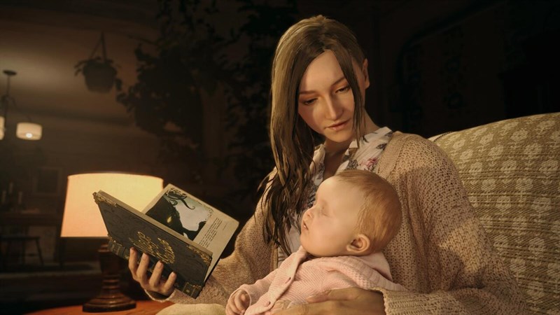 Mia cùng con gái Rose Mia cùng con gái Rose