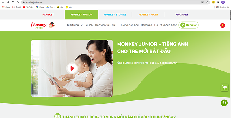 H&igrave;nh ảnh sau khi bạn truy cập li&ecirc;n kết