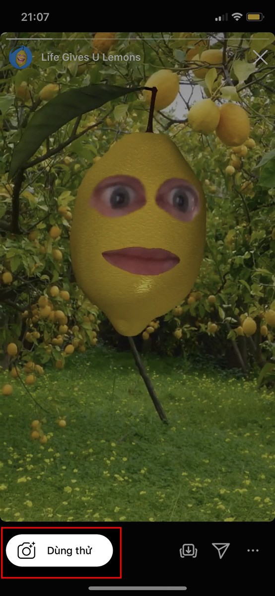 Chọn D&ugrave;ng thử