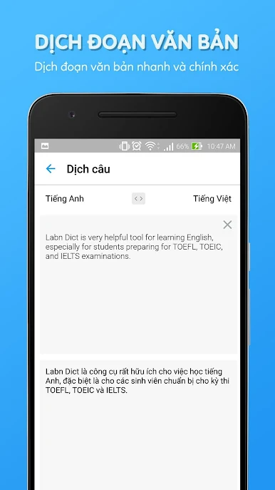 Xem Laban Dictionary Pto Từ điển tiếng Việt sang tiếng Anh